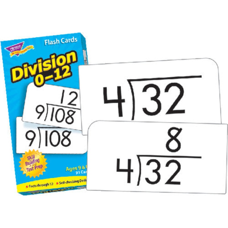 FLASH CARDS: DIVISION -12