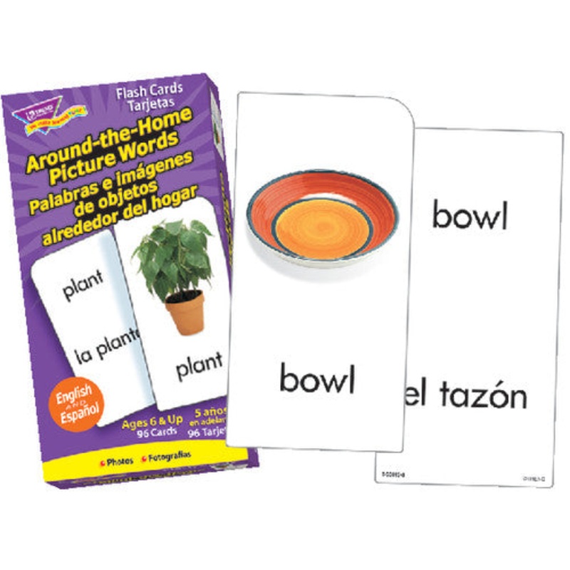 FLASH CARDS: TARJETAS/HOME PICTURE WORDS