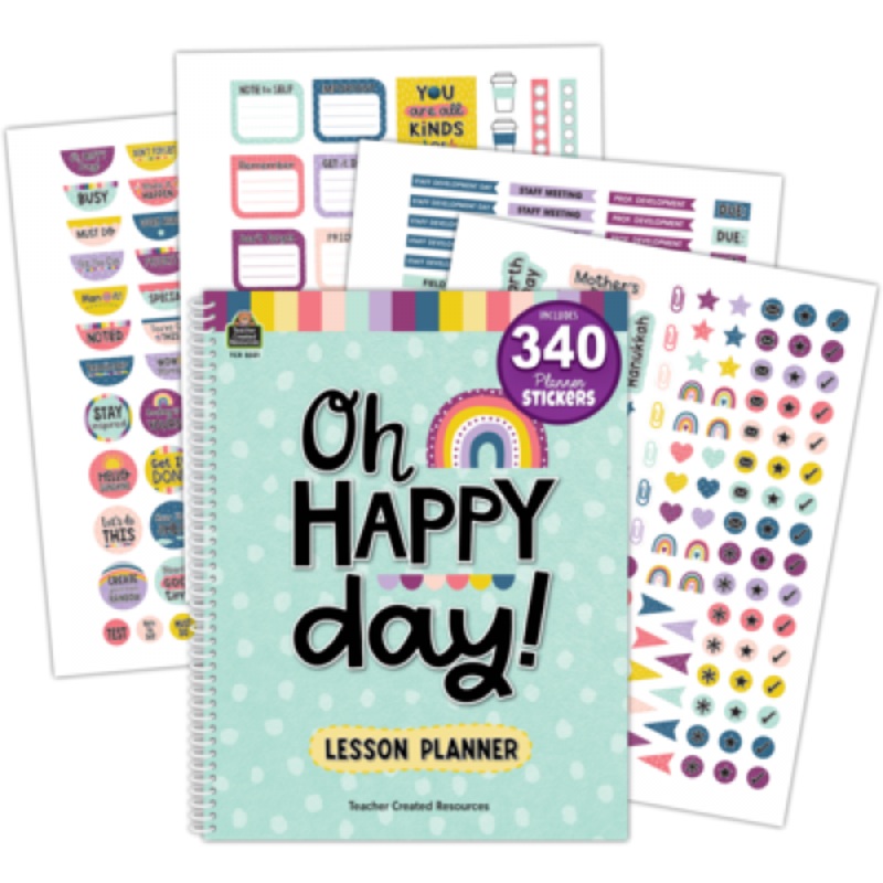 LESSON PLANNER OH HAPPY DAY