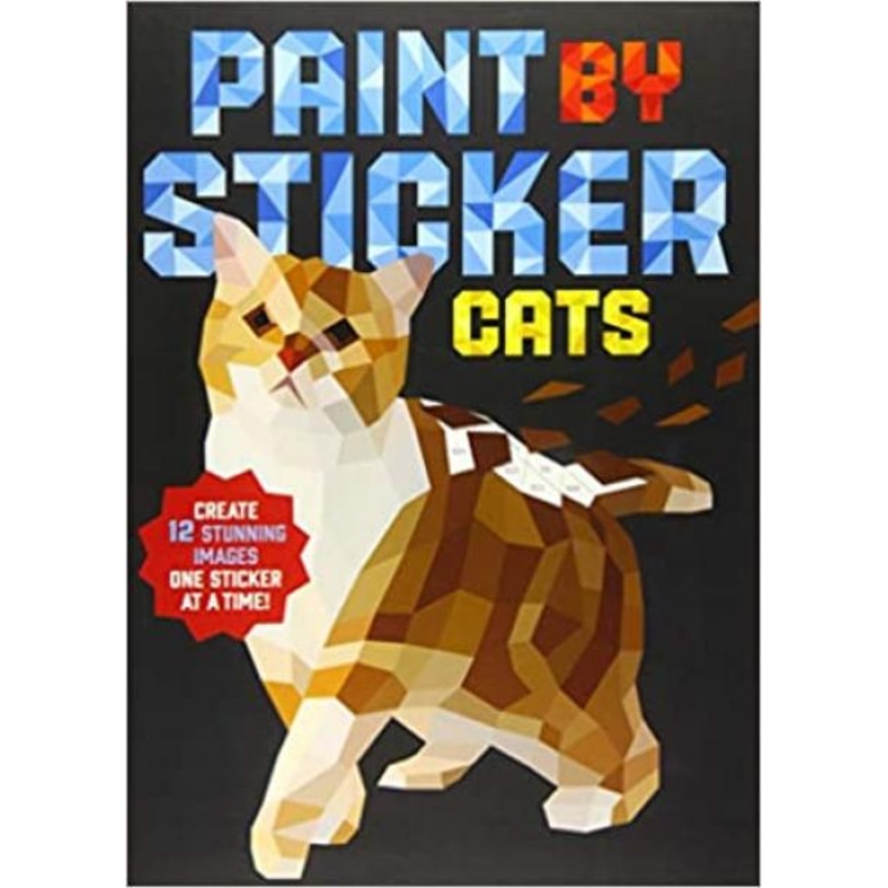 PAINT BY STICKER: CATS