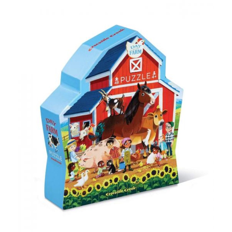 PUZZLE: DAY AT THE FARM 48 PIECES