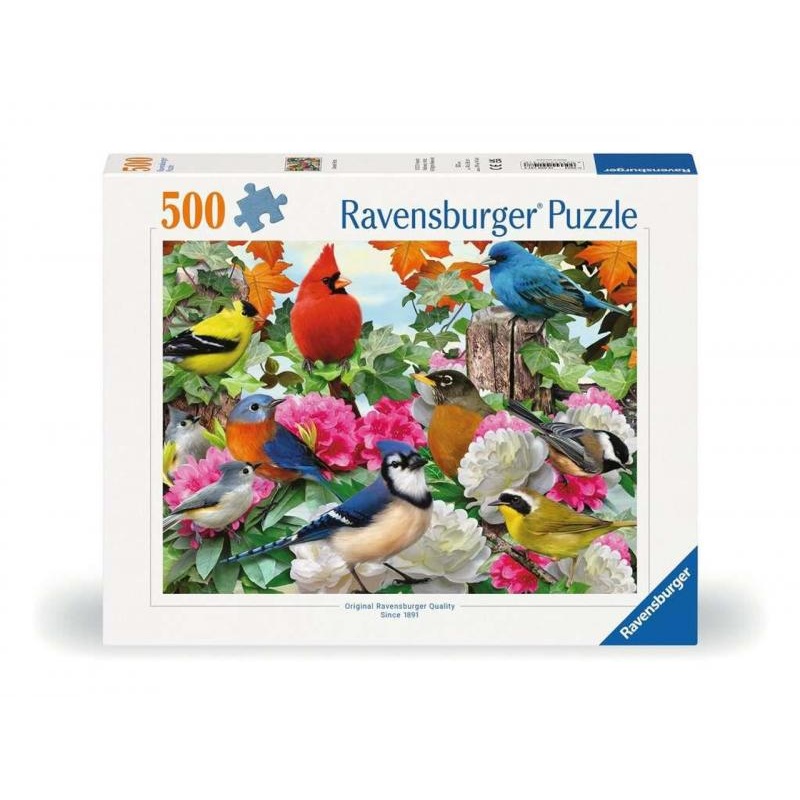 PUZZLE: GARDEN BIRDS 500 PIECES