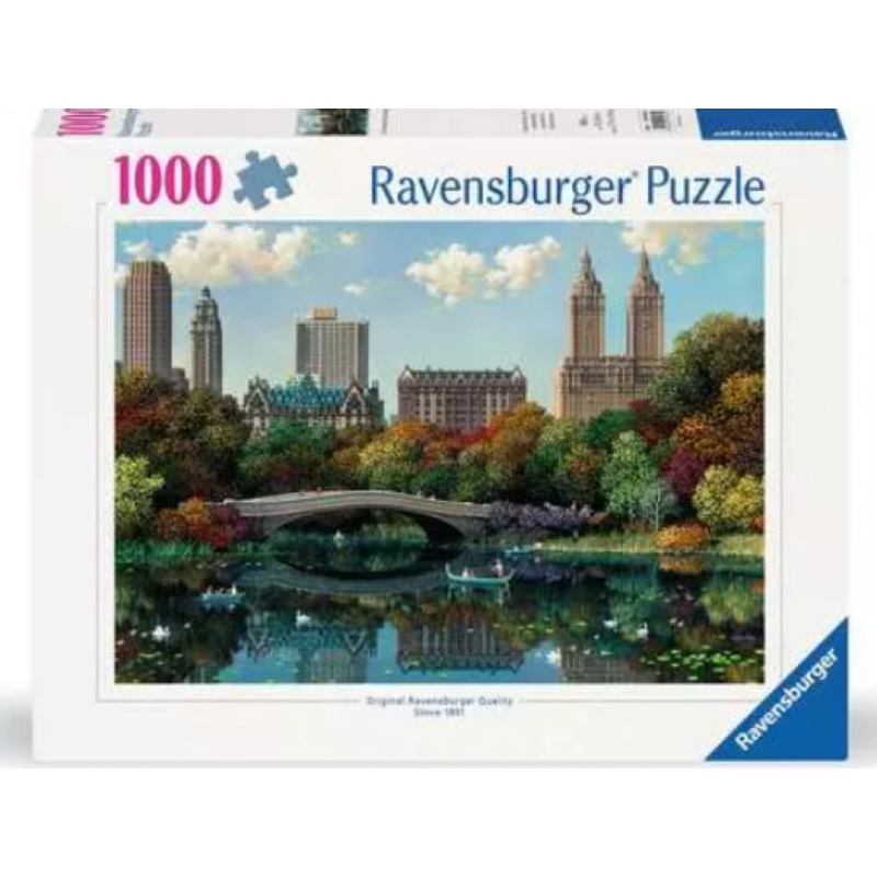 PUZZLE: NY CENTRAL PARK BOW BRIDGE 1000PC