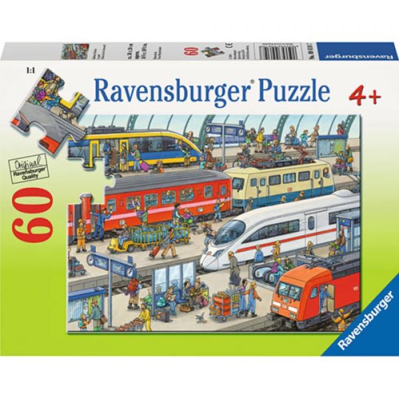 PUZZLE: RAILWAY STATION 60 PIECES