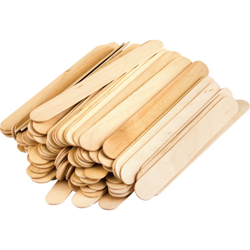 STEM BASICS: JUMBO CRAFT STICKS- 200CT
