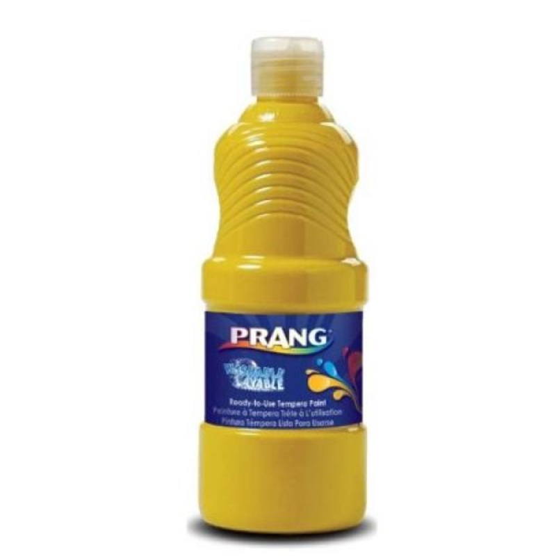WASHABLE TEMPERA PAINT: YELLOW 16 OZ