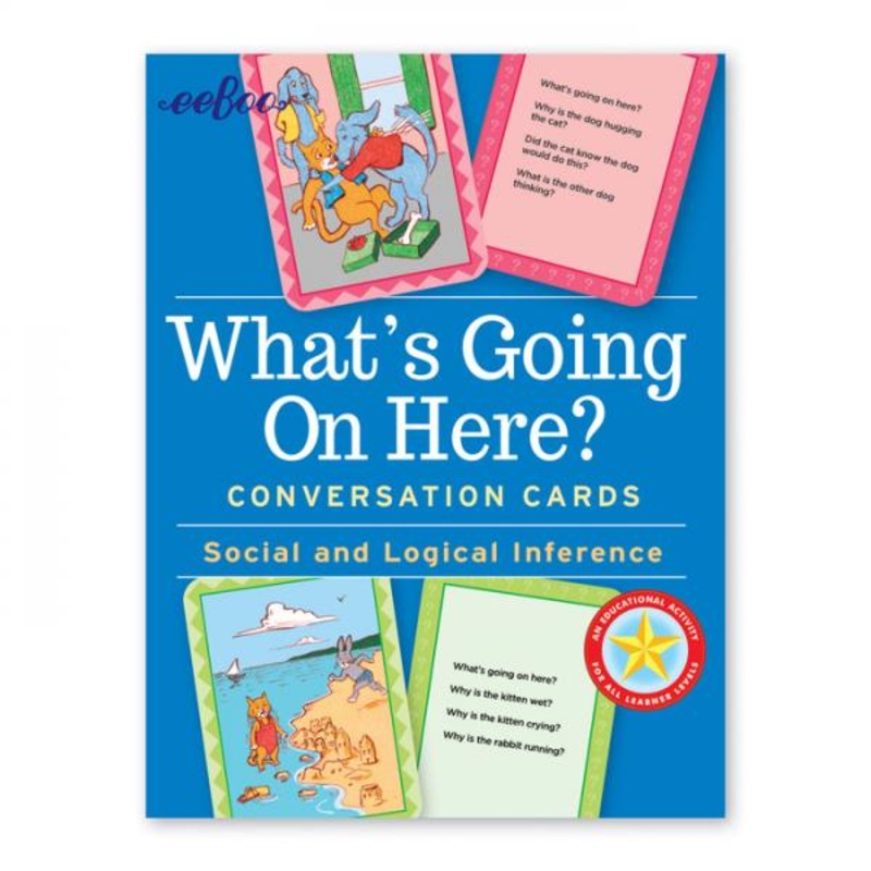 WHAT’S GOING ON HERE? CONVERSATION CARDS