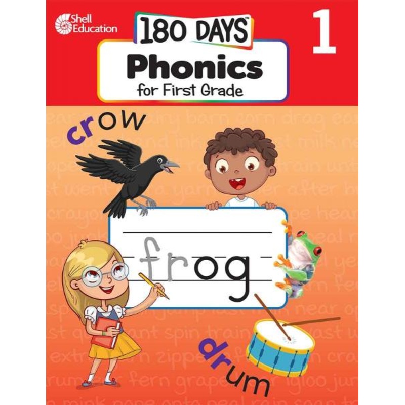 180 DAYS OF PHONICS FOR FIRST GRADE