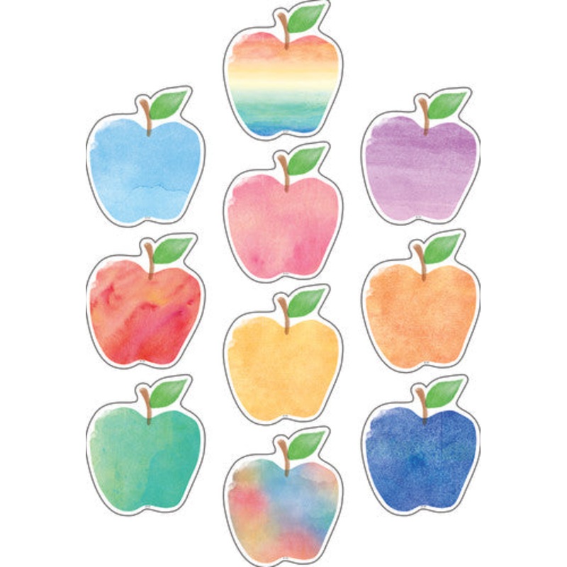 ACCENTS: WATERCOLOR APPLES