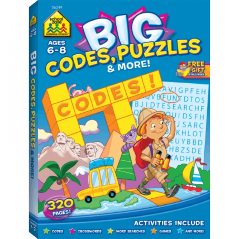BIG CODES, PUZZLES & MORE!