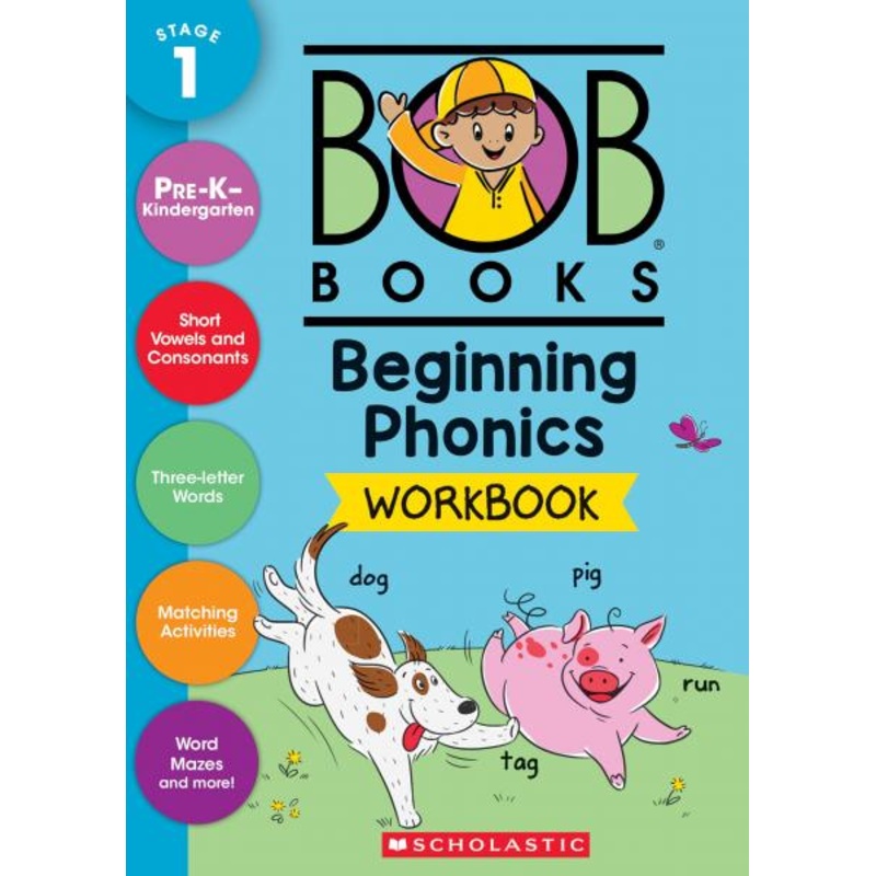 BOB BOOKS BEGINNING PHONICS WORKBOOK