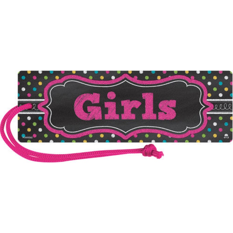 HALL PASS: GIRLS CHALKBOARD BRIGHTS