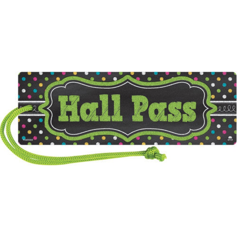 HALL PASS: HALL CHALKBOARD BRIGHTS