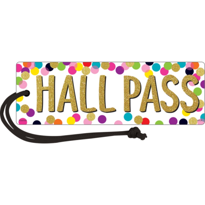 HALL PASS: HALL CONFETTI