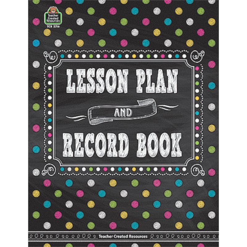 LESSON PLAN & RECORD BOOK: CHALKBOARD BRIGHTS