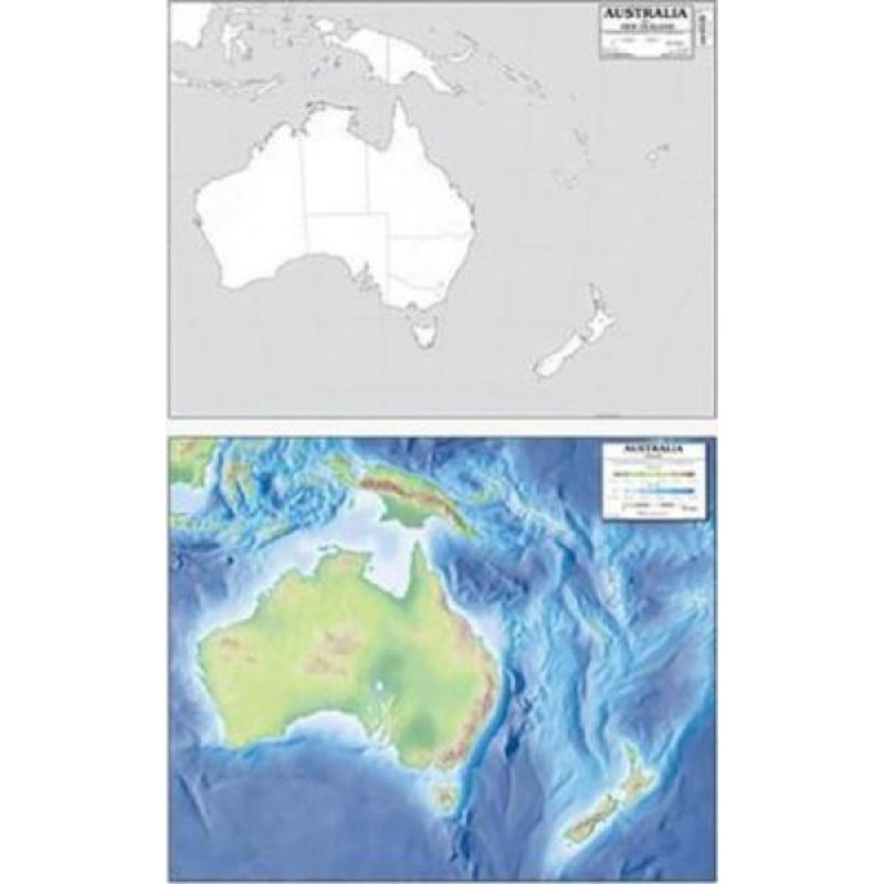 MARK-IT MAP: AUSTRALIA AND NEW ZEALAND