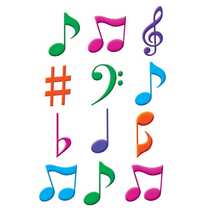 MINI ACCENTS: MUSICAL NOTES