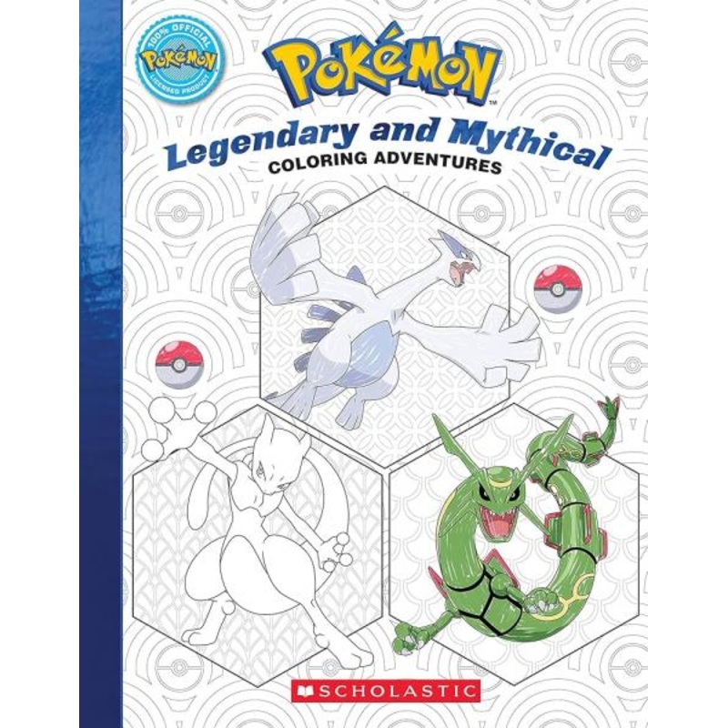 POKEMON LEGENDARY AND MYTHICAL COLORING ADVENTURES