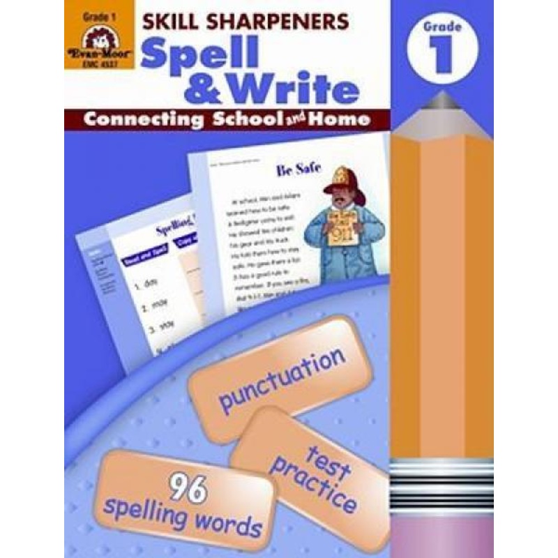SKILL SHARPENERS: SPELL & WRITE GRADE 1