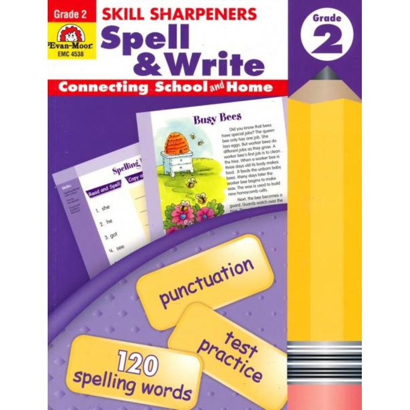 SKILL SHARPENERS: SPELL & WRITE GRADE 2