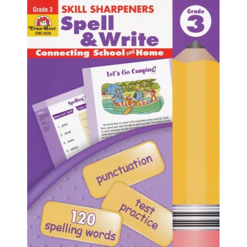 SKILL SHARPENERS: SPELL & WRITE GRADE 3