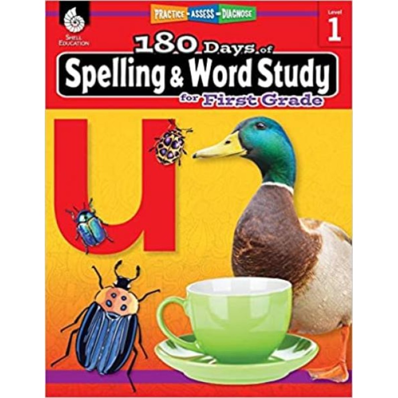 180 DAYS OF SPELLING & WORD STUDY FIRST GRADE