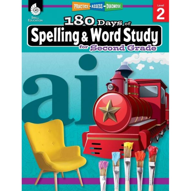 180 DAYS OF SPELLING & WORD STUDY FOR SECOND GRADE