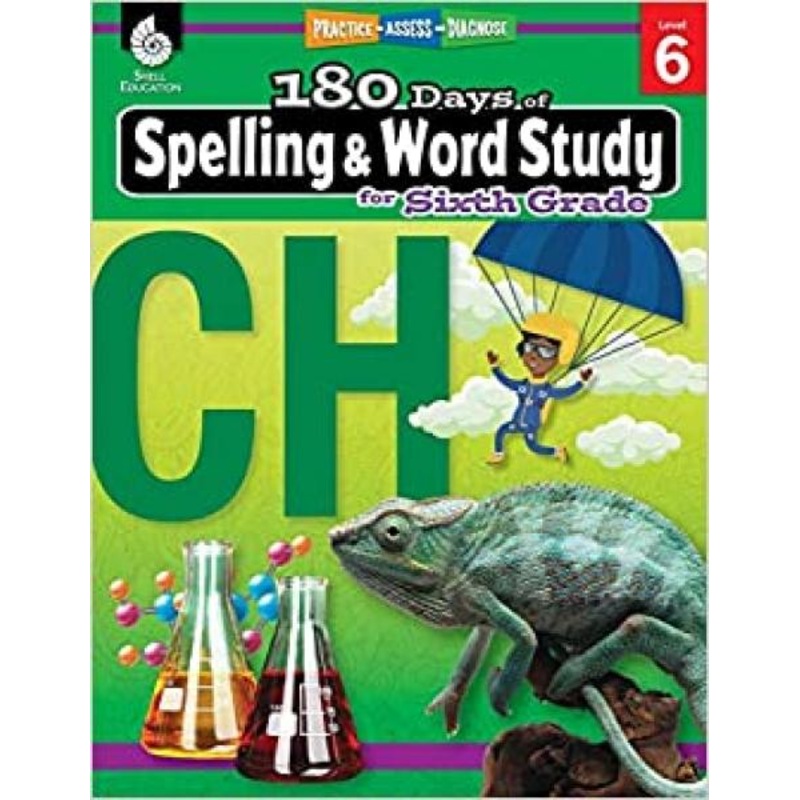 180 DAYS OF SPELLING & WORD STUDY FOR SIXTH GRADE