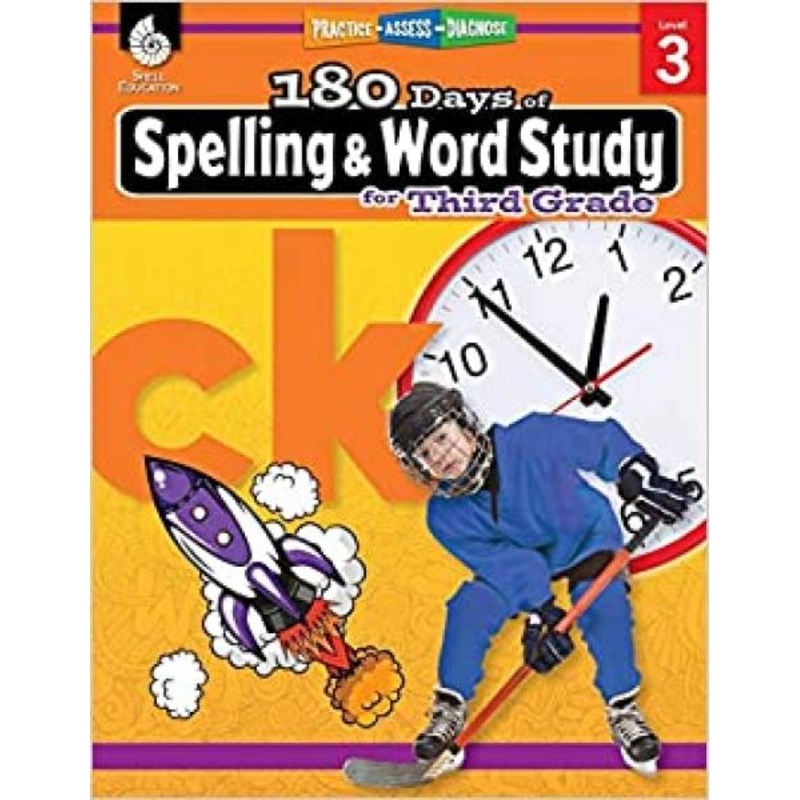 180 DAYS OF SPELLING & WORD STUDY FOR THIRD GRADE