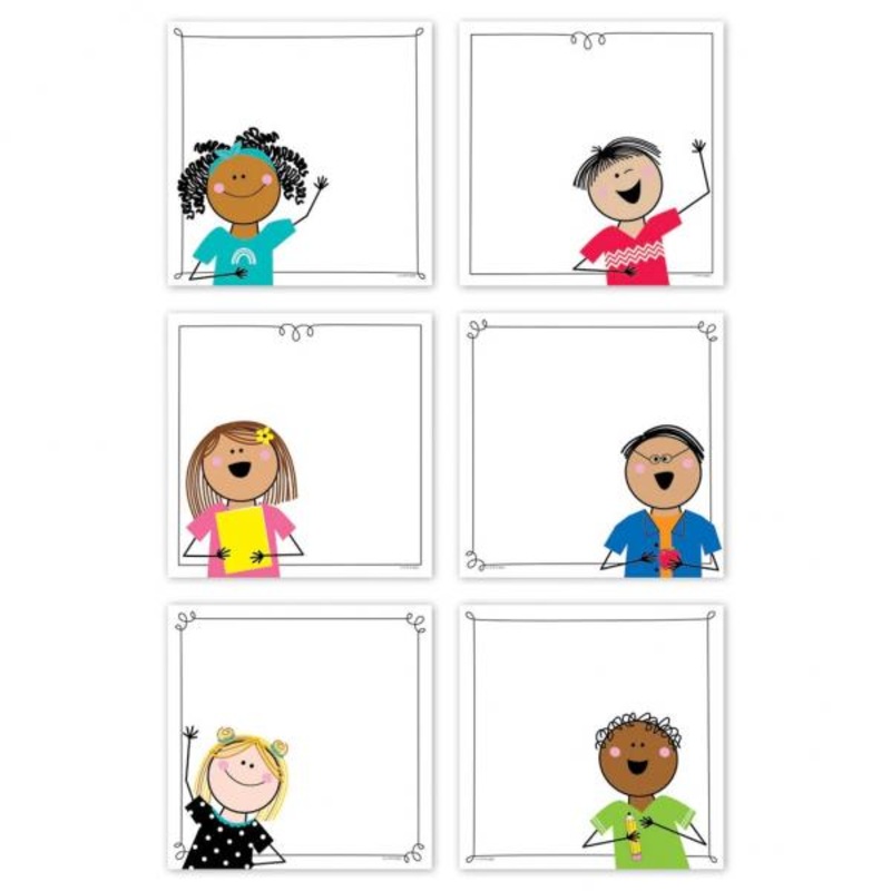 CUT-OUTS: STICK KIDS 6