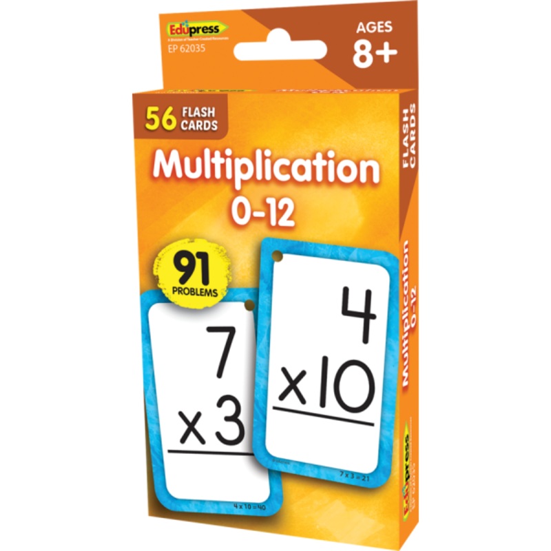 FLASH CARDS: MULTIPLICATION -12