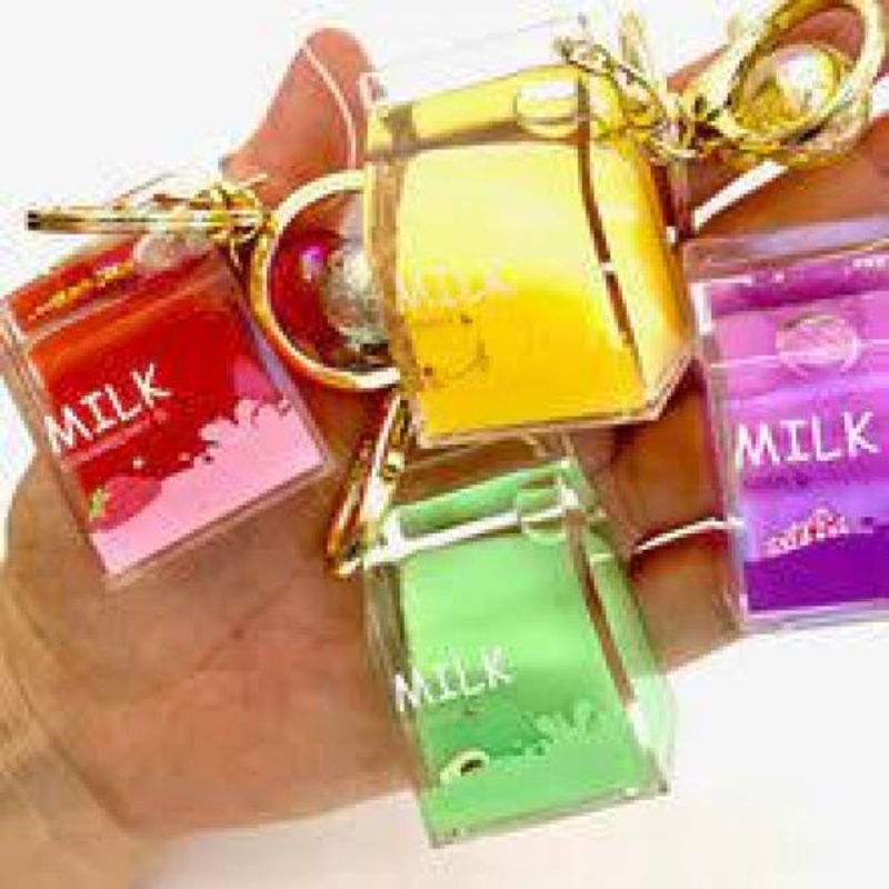 FRUIT MILK CARTON KEYCHAIN