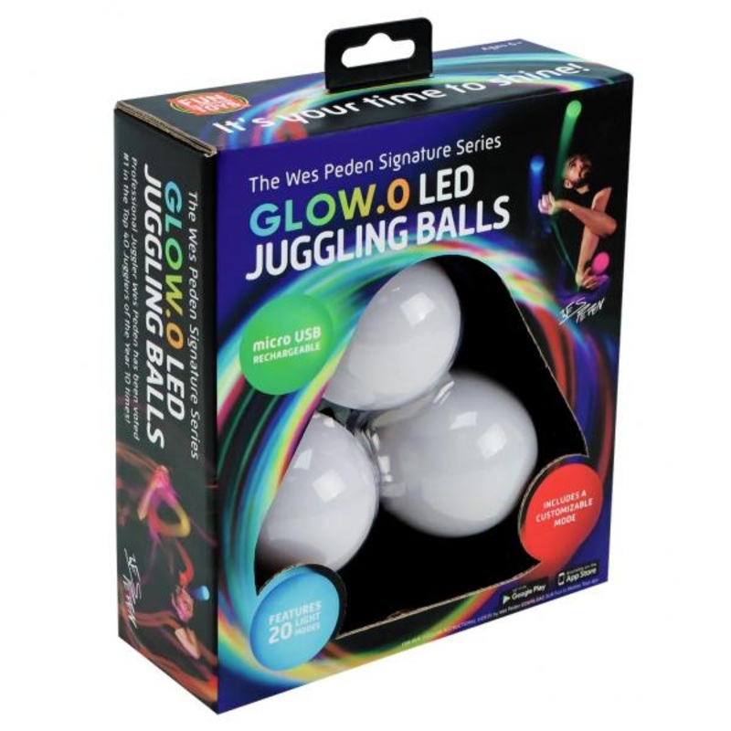 GLOW. LED JUGGLING BALLS