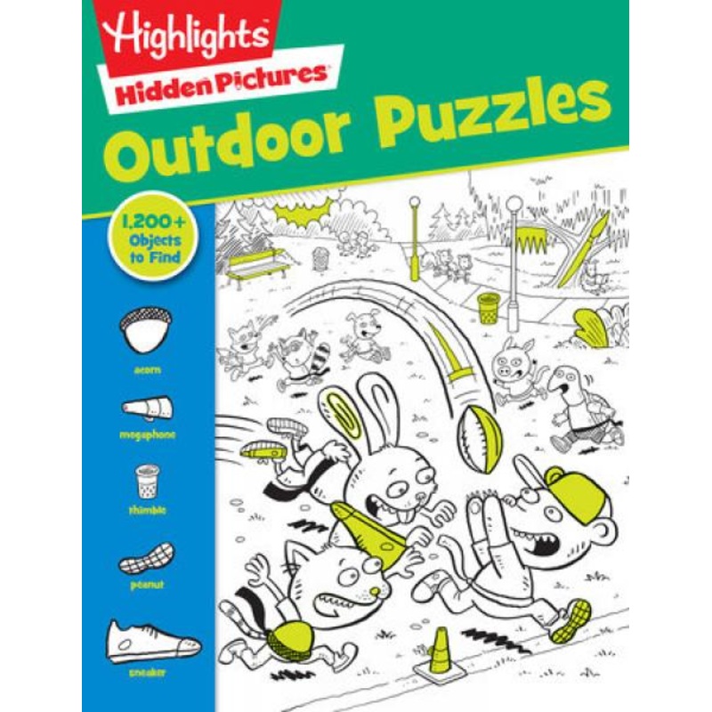 HIGHLIGHTS HIDDEN PICTURES OUTDOOR PUZZLES