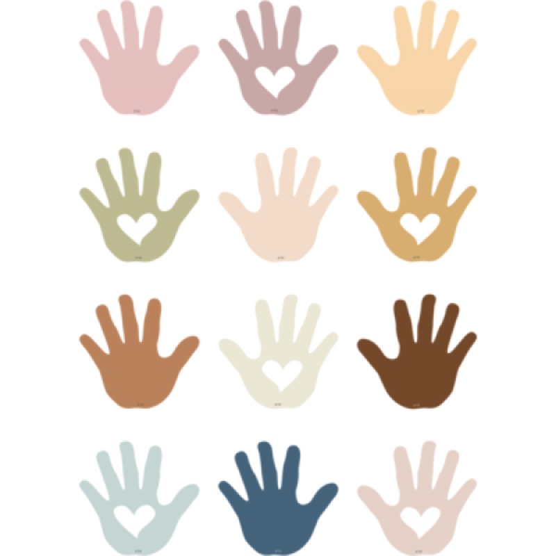 MINI ACCENTS: HELPING HANDS EVERYONE IS WELCOME