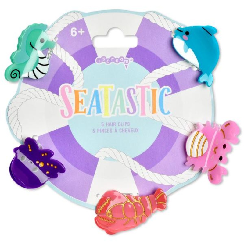 SEATASTIC HAIR CLIPS