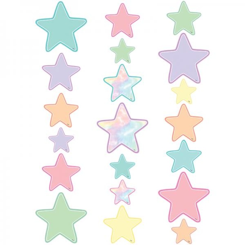 ACCENTS: PASTEL POPS STARS