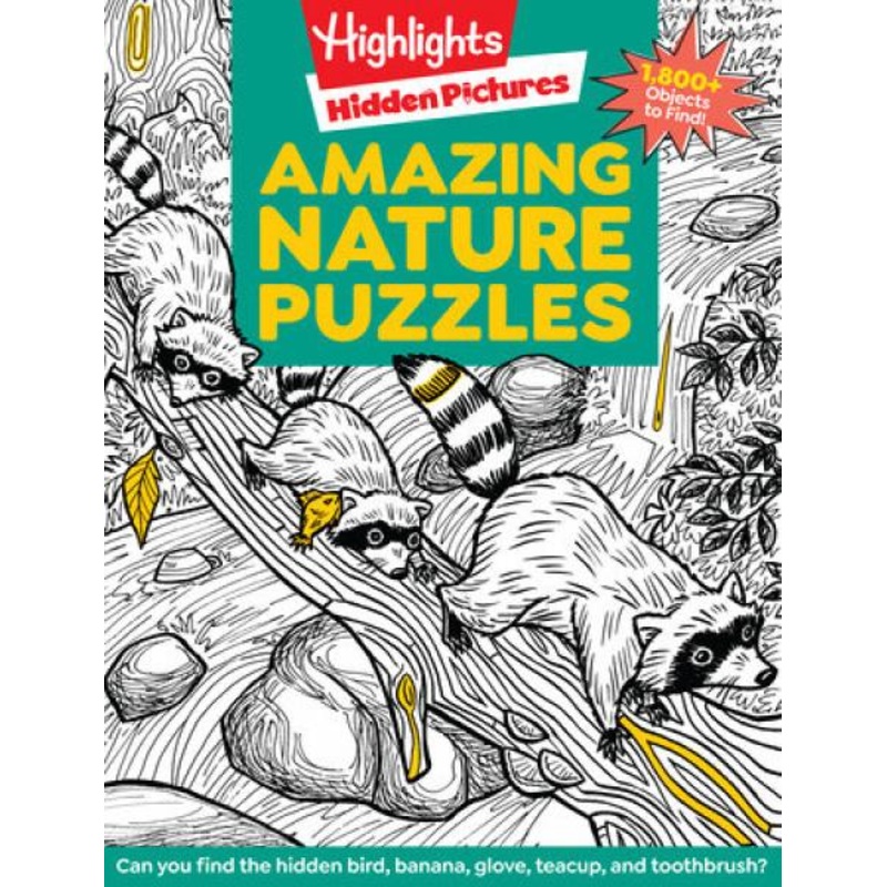 HIGHLIGHTS HIDDEN PICTURES AMAZING NATURE PUZZLES