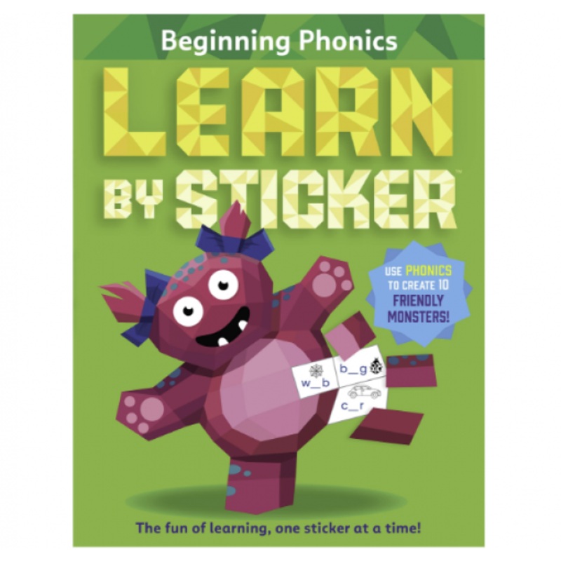 LEARN BY STICKER: BEGINNING PHONICS