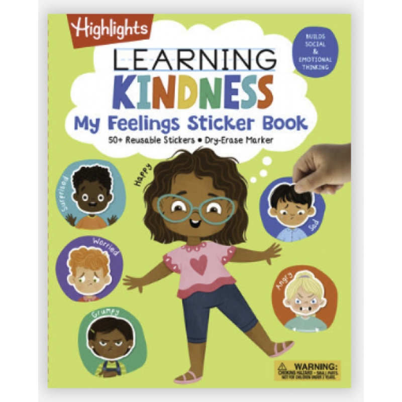 LEARNING KINDNESS MY FEELINGS STICKER BOOK
