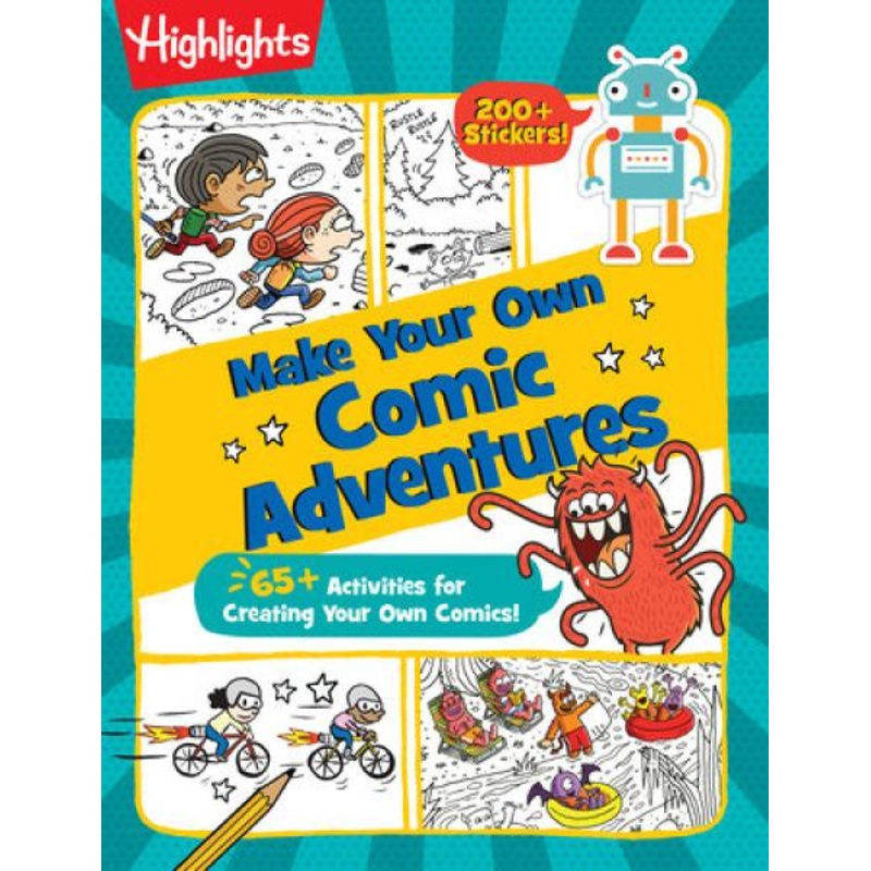 MAKE YOUR OWN COMIC ADVENTURES