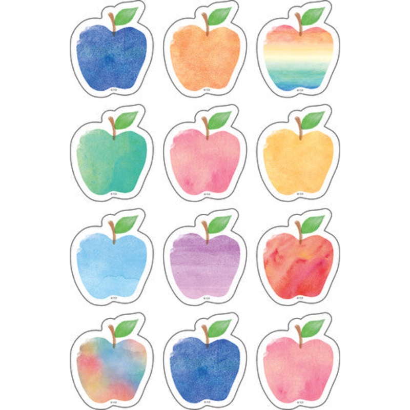 MINI ACCENTS: WATERCOLOR APPLES