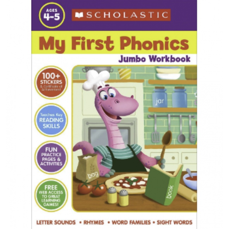 MY FIRST PHONICS JUMBO WORKBOOK