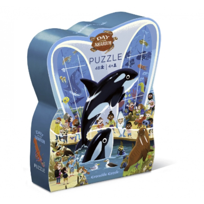 PUZZLE: DAY AT THE AQUARIUM 48PCS
