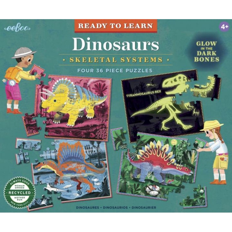 PUZZLE: DINOSAURS SKELETAL SYSTEMS