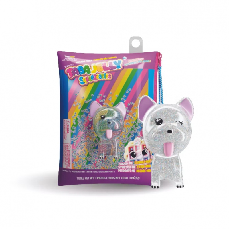 TABA JELLY JUST RIGHT SQUISHY TOY PUPPY