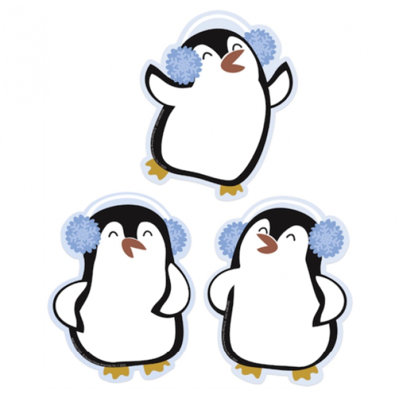 CUTOUTS: WINTER PENGUINS