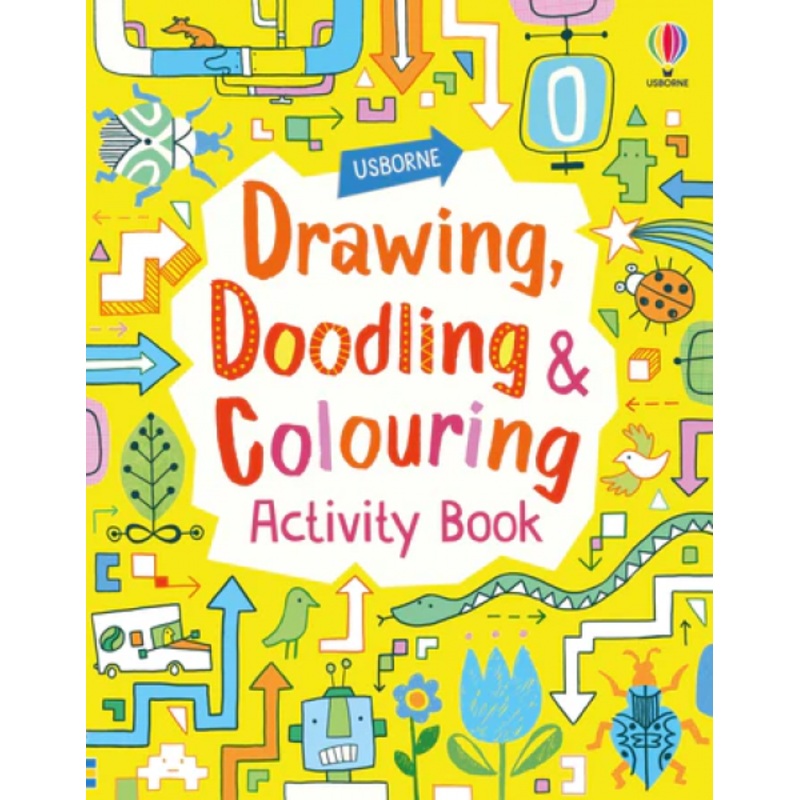 DRAWING, DOODLING & COLORING ACTIVITY BOOK
