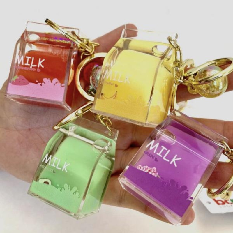 FRUITMILK CARTON KEYRING
