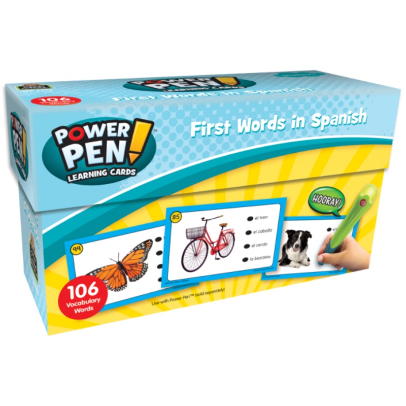 POWER PEN LEARNING CARDS: FIRST WORDS IN SPANISH